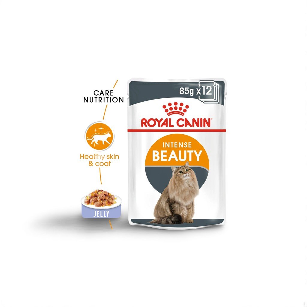 Feline Care Nutrition Hair & Skin Jelly (Wet Food – Pouches) 85g