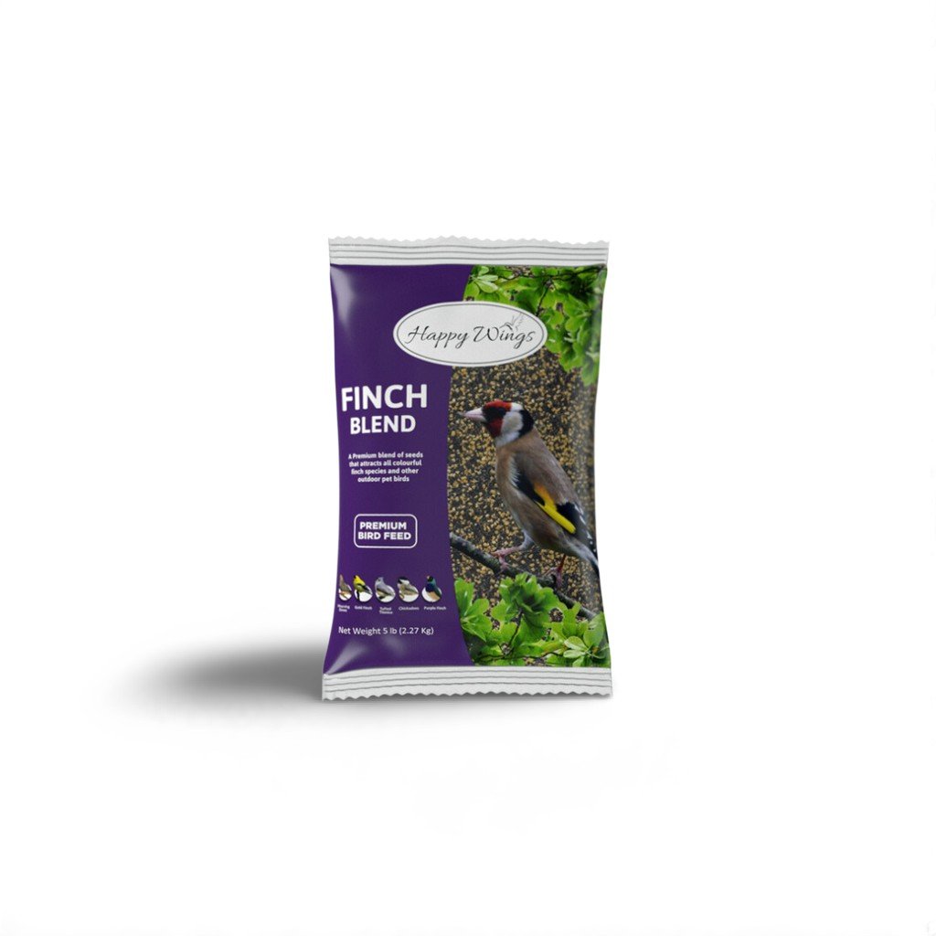 Happy Wings Premium Bird Food for Finch 130 Oz