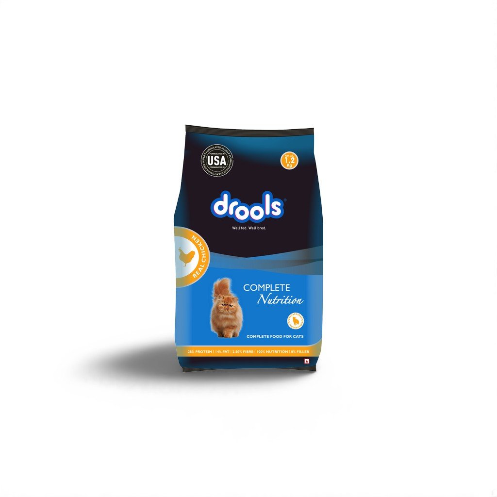 Drools Cat Dry Food  Real Chicken 1.2kg_0