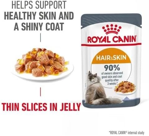 Feline Care Nutrition Hair & Skin Jelly (Wet Food – Pouches) 85g_2