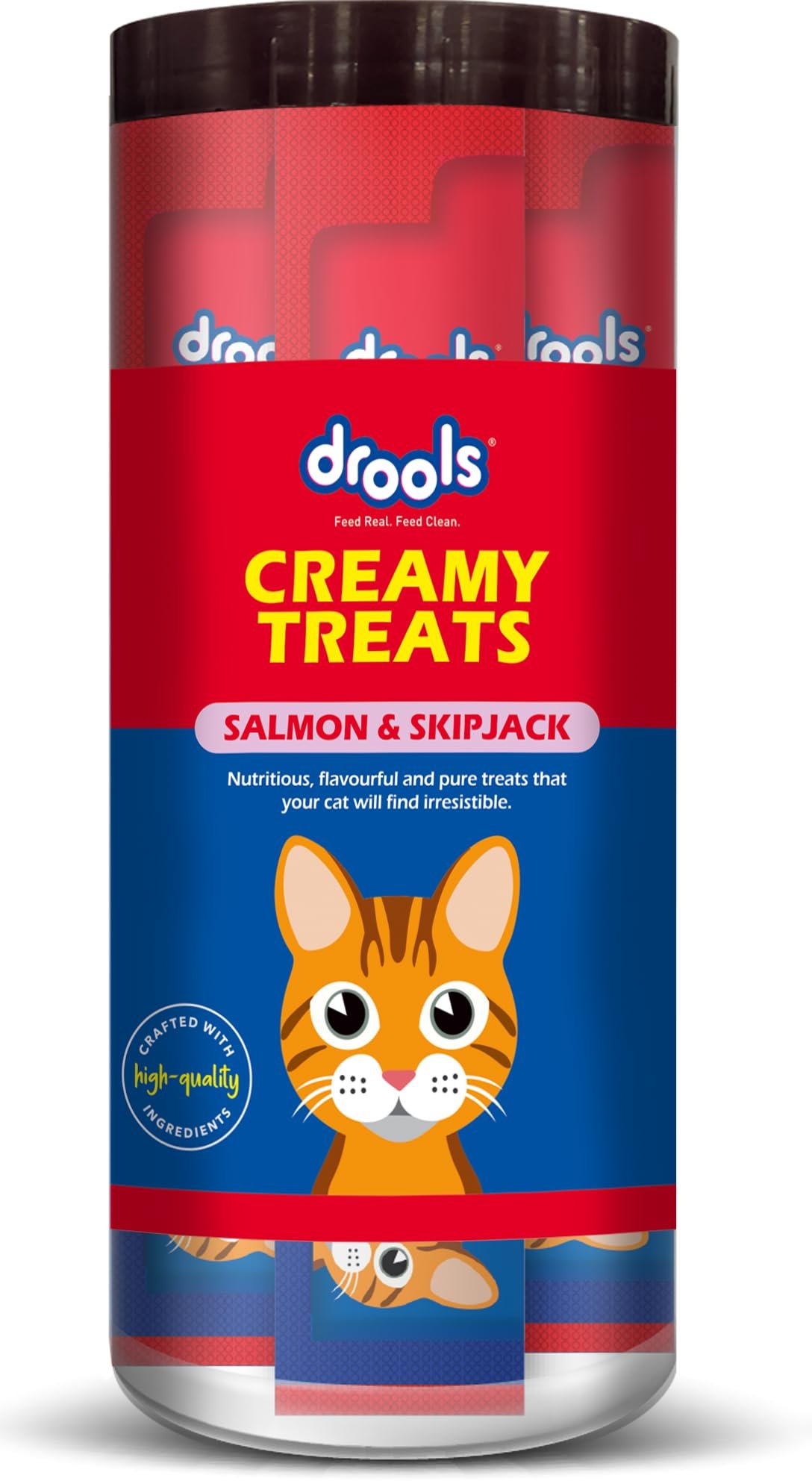 Drools Creamy Treats Salmon & Skipjack 25 Sticks_1