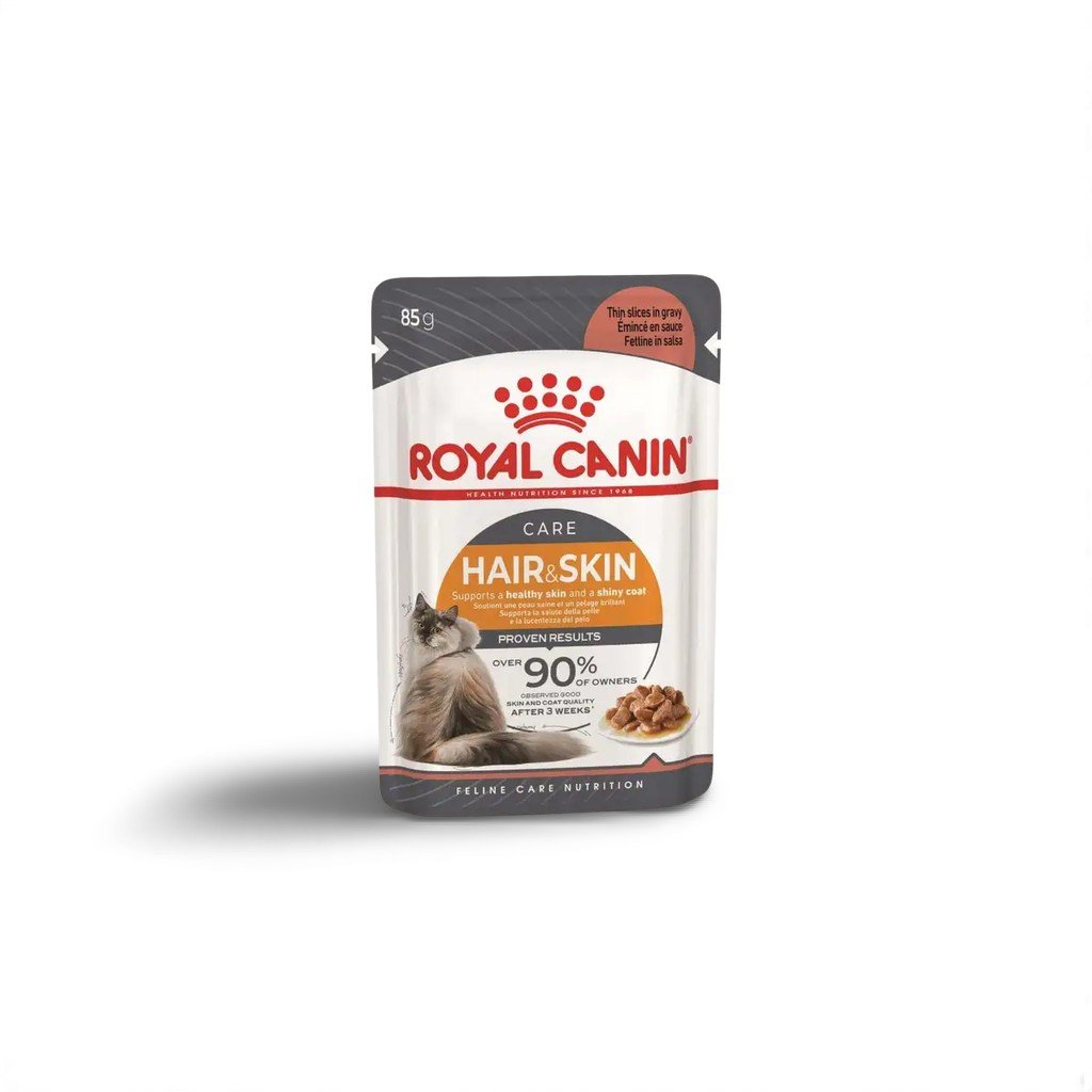 Feline Care Nutrition Hair & Skin Gravy (WET FOOD – Pouches) 12x85g