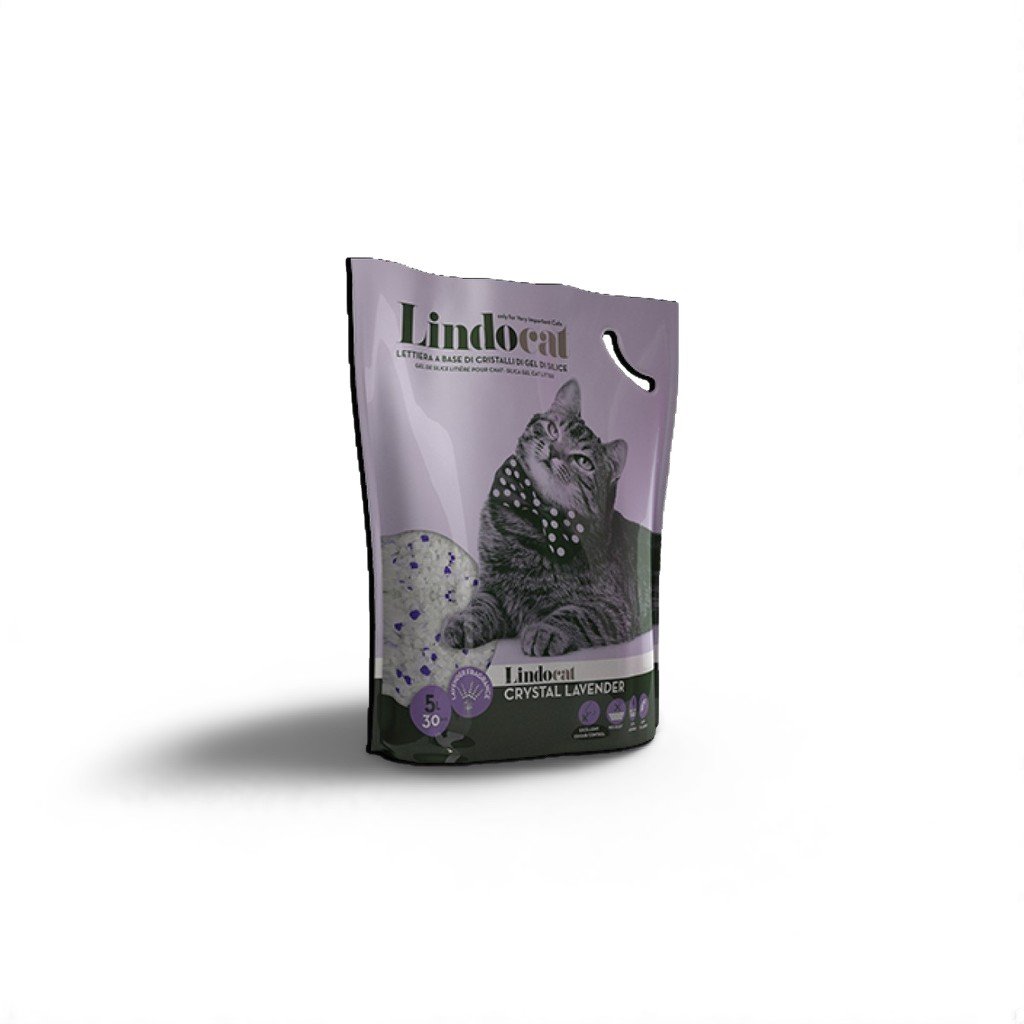 LindoCat Crystal Lavender Scent (Silicagel) – 5 L