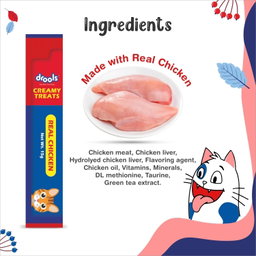 Drools Creamy Treats Real Chicken 25 Sticks