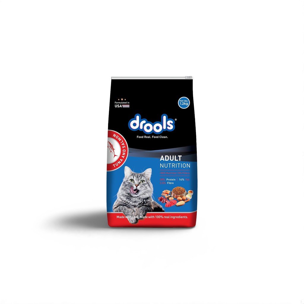 Drools Cat Dry Food  Tuna & Salmon 1.2kg_0