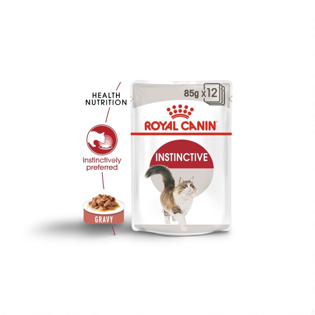 Feline Health Nutrition Instinctive Adult Cats Gravy (Wet Food – Pouches) 85g_0