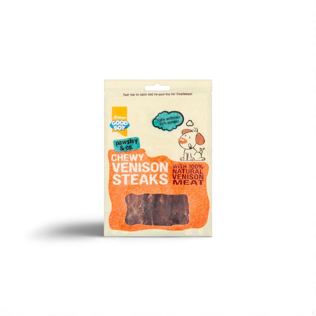 Chewy Venison Steaks – 80G_0