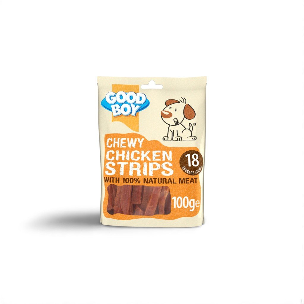 Chewy Chicken Strips – 100G