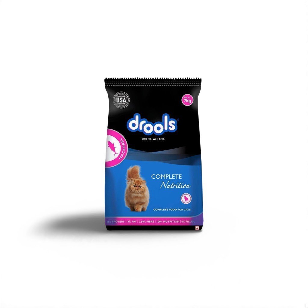 Drools Cat Dry Food  Mackerel 7kg