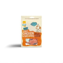 Crunchy Chicken & Rice Bones – 100G