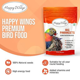 Happy Wings Premium Bird Food for Parakeet 900 GR