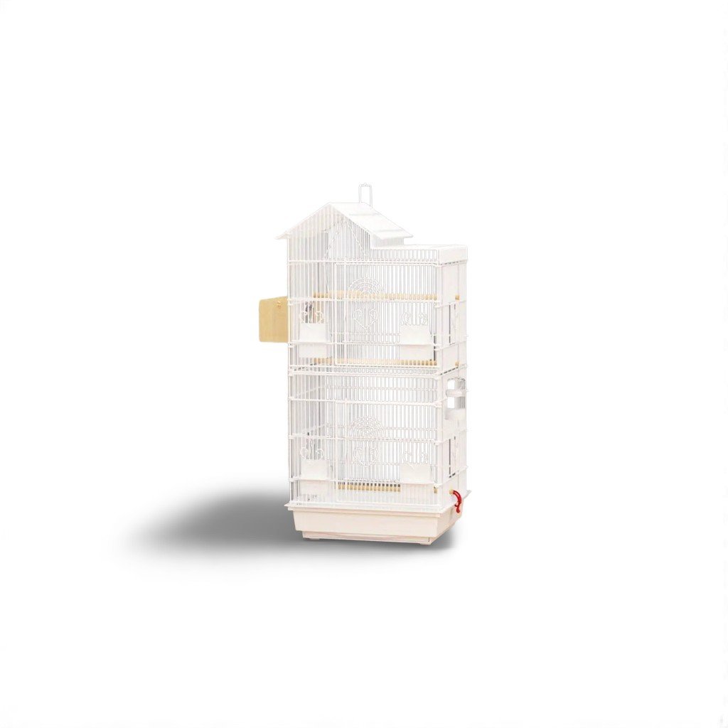 CH Birds Cage L White 48*37*92 CM_0