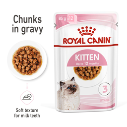 Feline Health Nutrition Kitten Gravy (Wet Food – Pouches) 85g