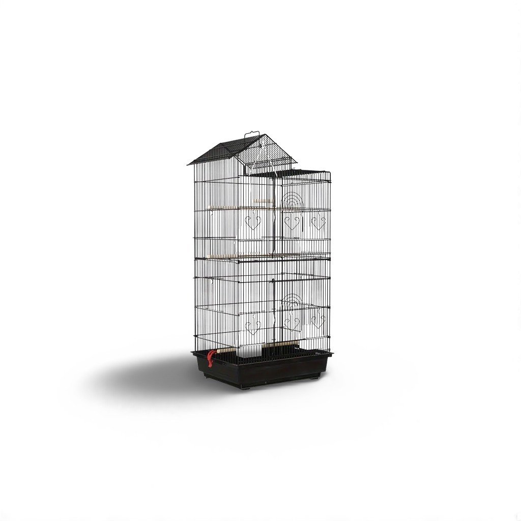 CH Birds Cage L Black 48*37*92 CM_0