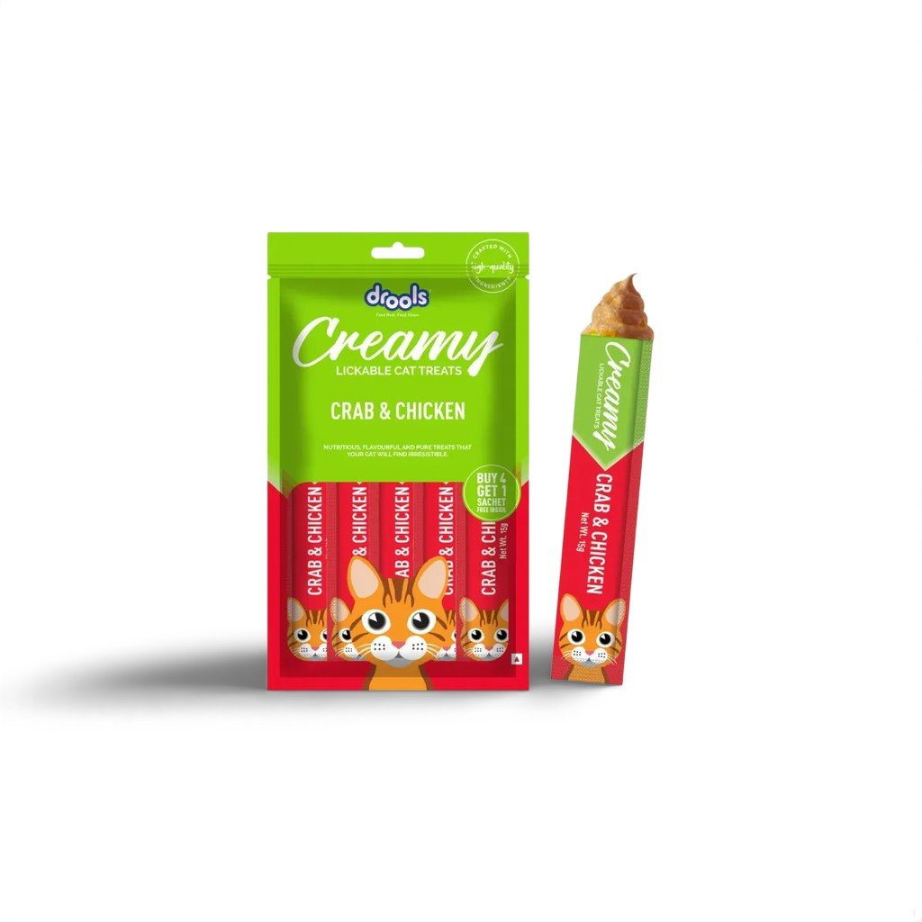 Drools Creamy Treats  Crab & Chicken 5 Sticks_1