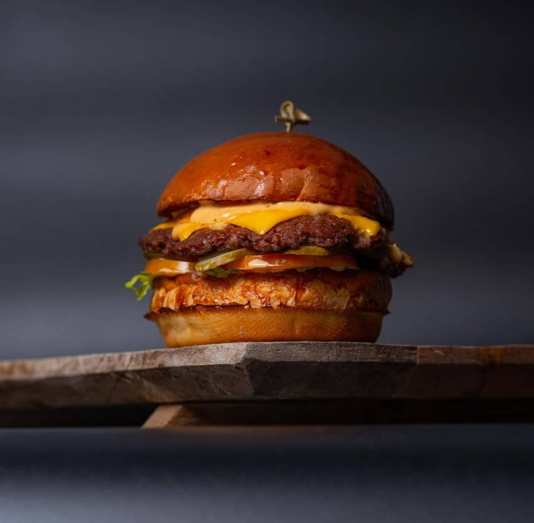 The classic Burger + frites + boisson