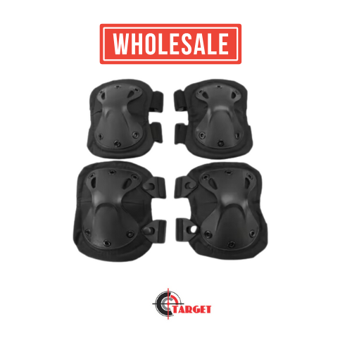 Elbow and Knee Guard Black (Wholesale)_0