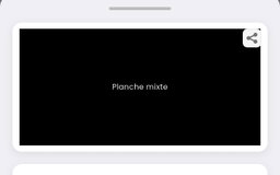 Planche mixte 