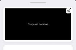 Fougasse fromage 