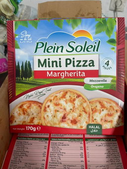 MPS2- Mini Pizza Plein Soleil (4 options)
