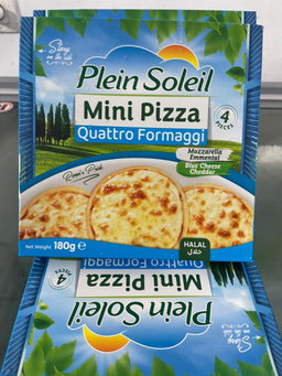 MPS2- Mini Pizza Plein Soleil (4 options)