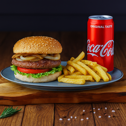 Beef Burger Combo
