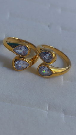 Double Diamond Ring
