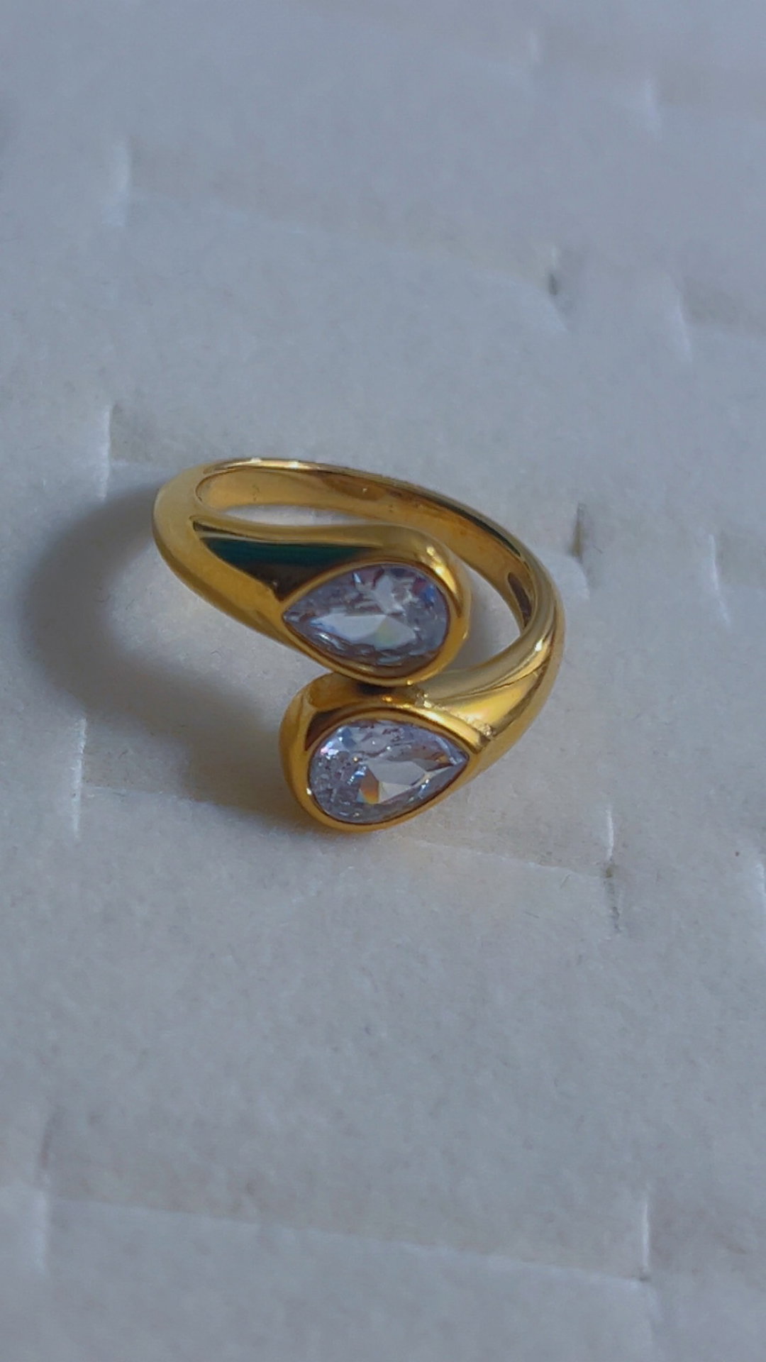 Double Diamond Ring