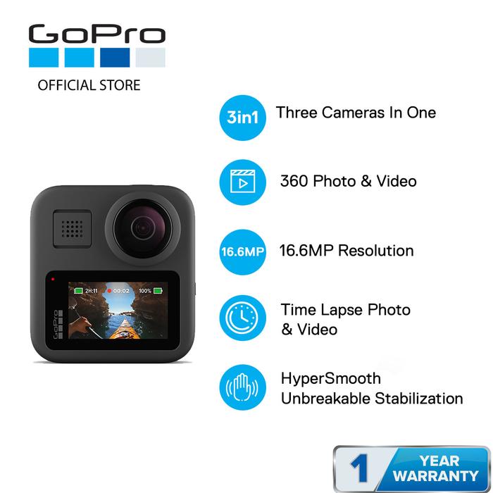 GoPro Action Camera 360 MAX - Black_1