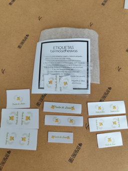 ETIQUETAS TEXTILES MUESTRAS PACK BASICO 