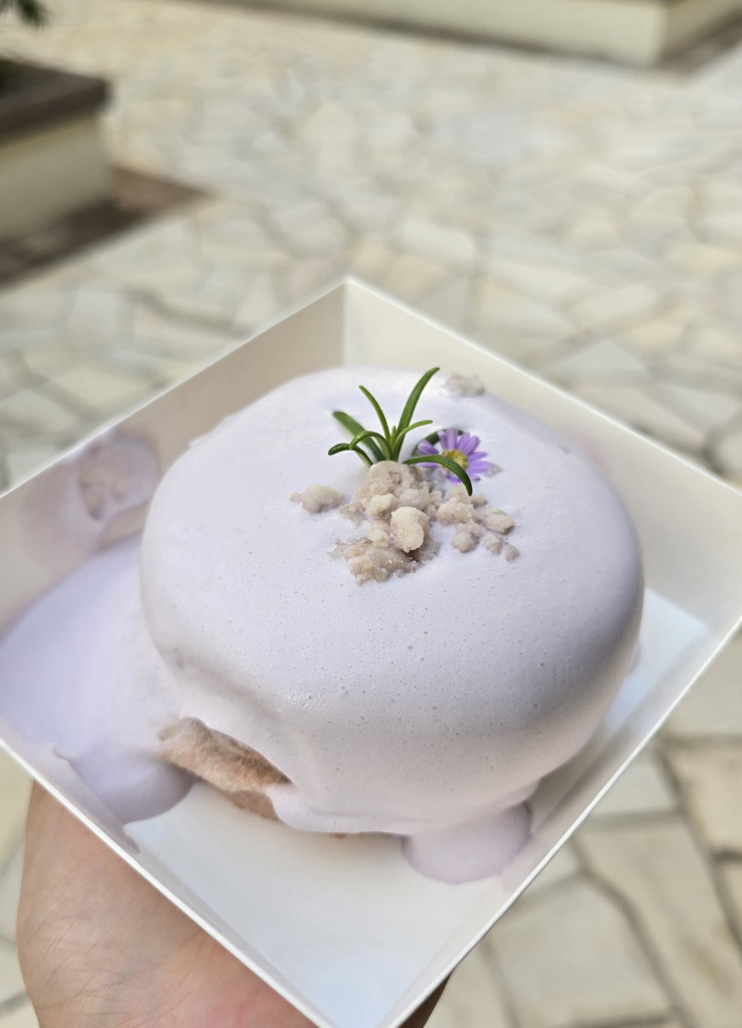 Mini Taro cake