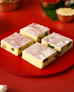 Khoya Pista Barfi