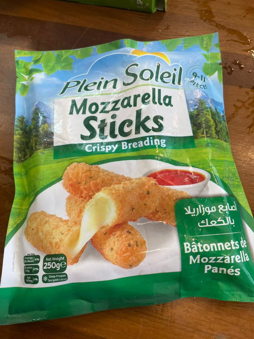 MPS9- Mozzarella Sticks crispy breading Plein Soleil