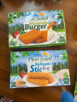 MPS10- Mozzarella Burger , Halloumi Sticks Plein Soleil 