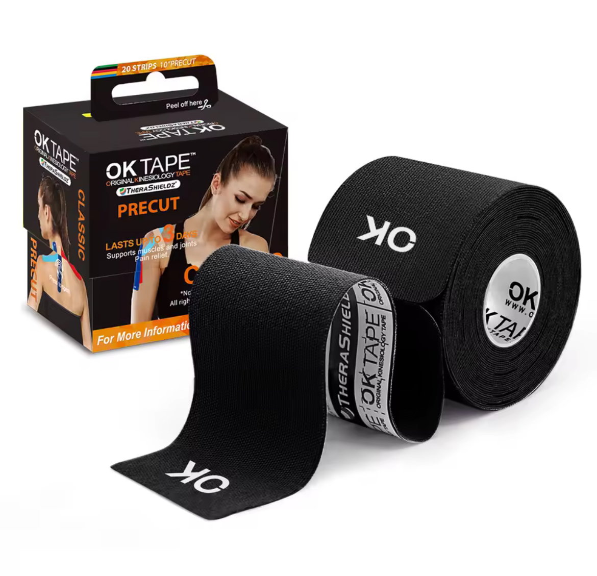 OK TAPE Kinesiology Pre-Cut Tape_0
