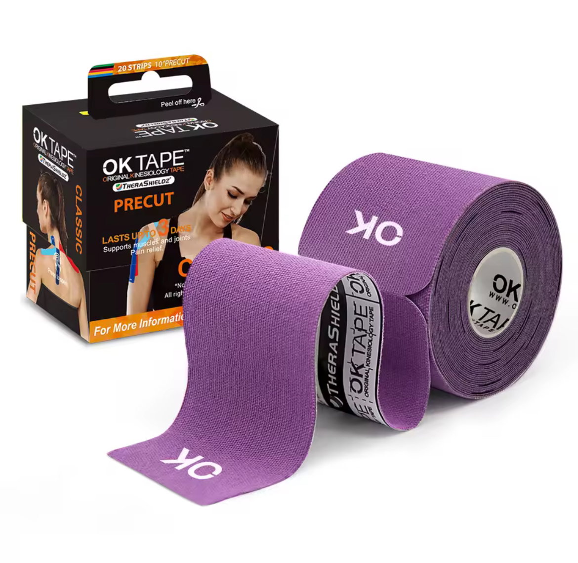 OK TAPE Kinesiology Pre-Cut Tape_7