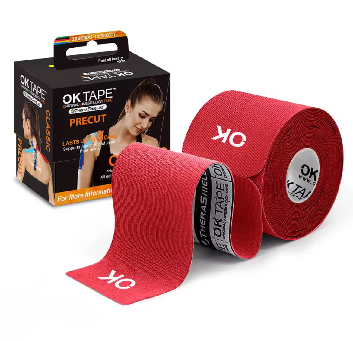 OK TAPE Kinesiology Pre-Cut Tape_8