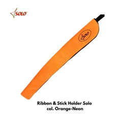 SOLO | Ribbon & Stick Holder Solo col. Orange-Neon
