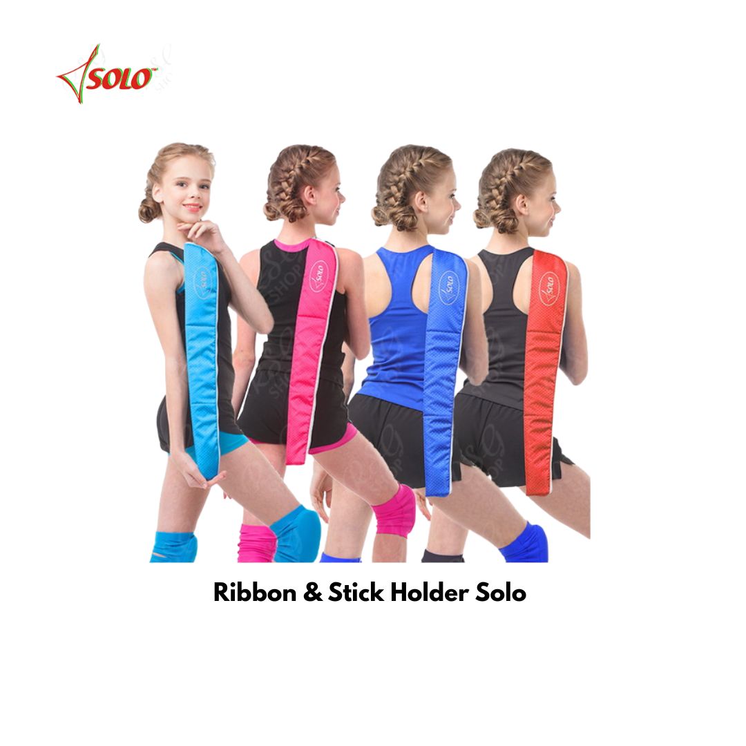 SOLO | Ribbon & Stick Holder Solo col. Orange-Neon_2