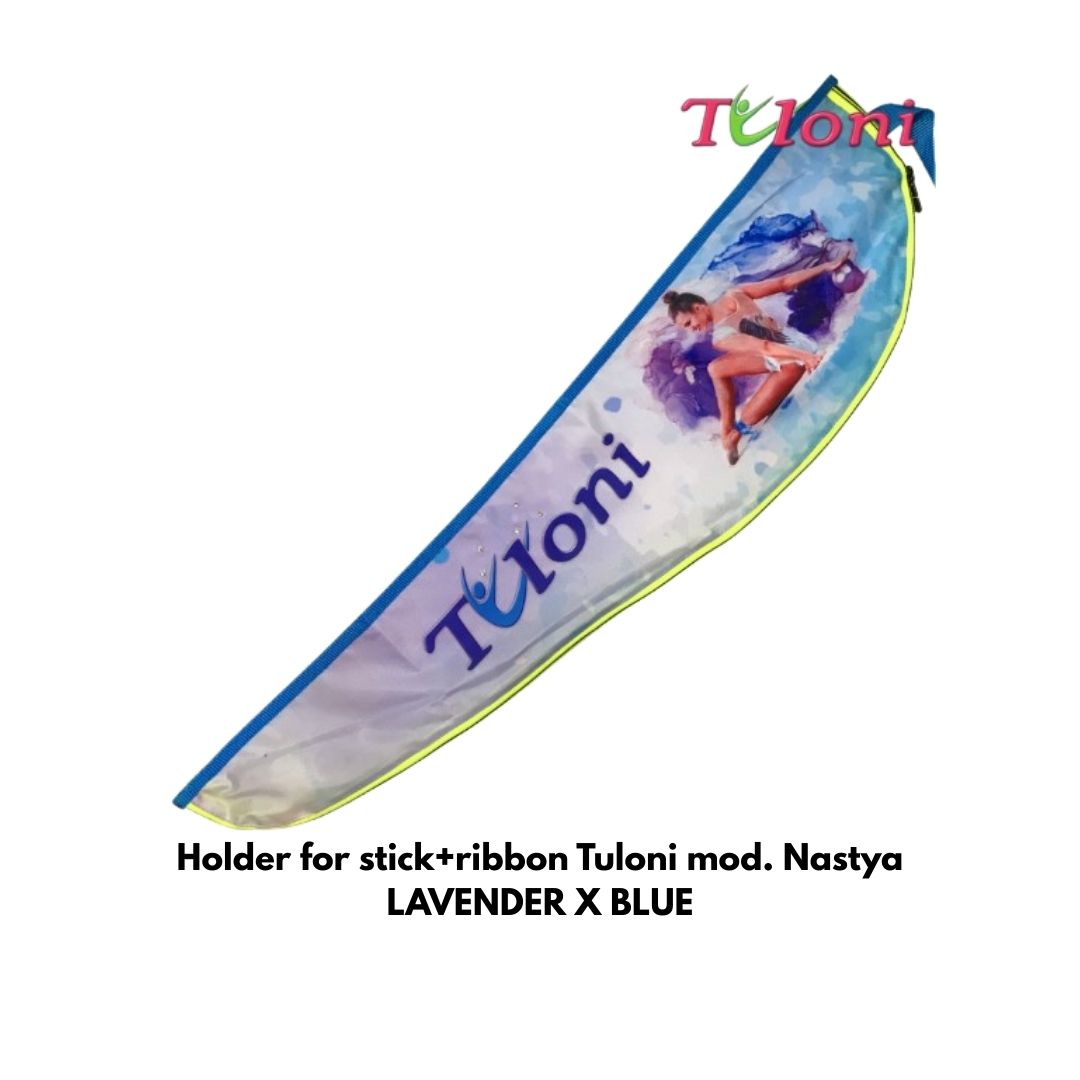 TULONI | Holder for stick+ribbon Tuloni mod. Nastya -LAVENDER x SKY BLUE_0