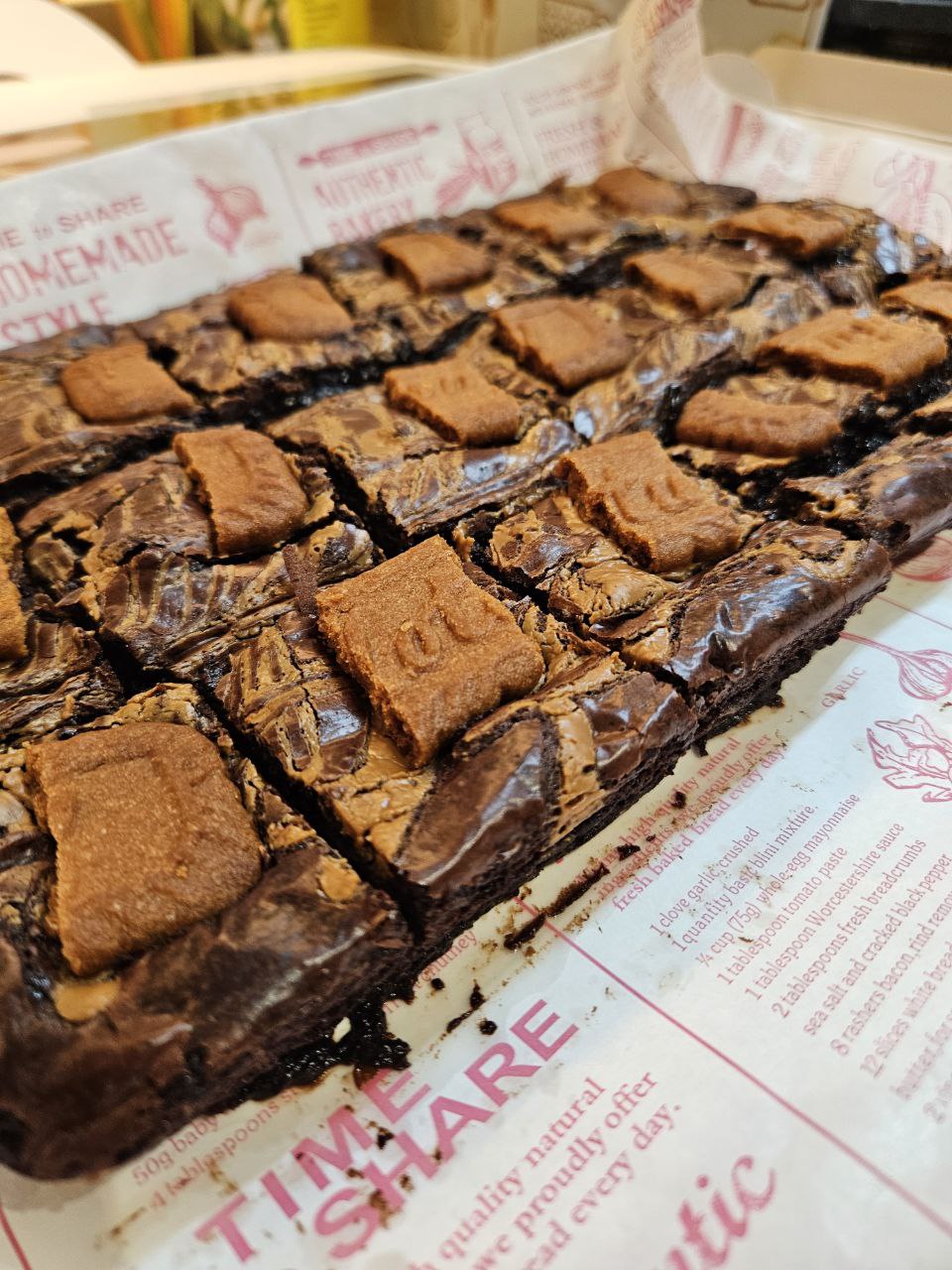 Biscoff Brownies