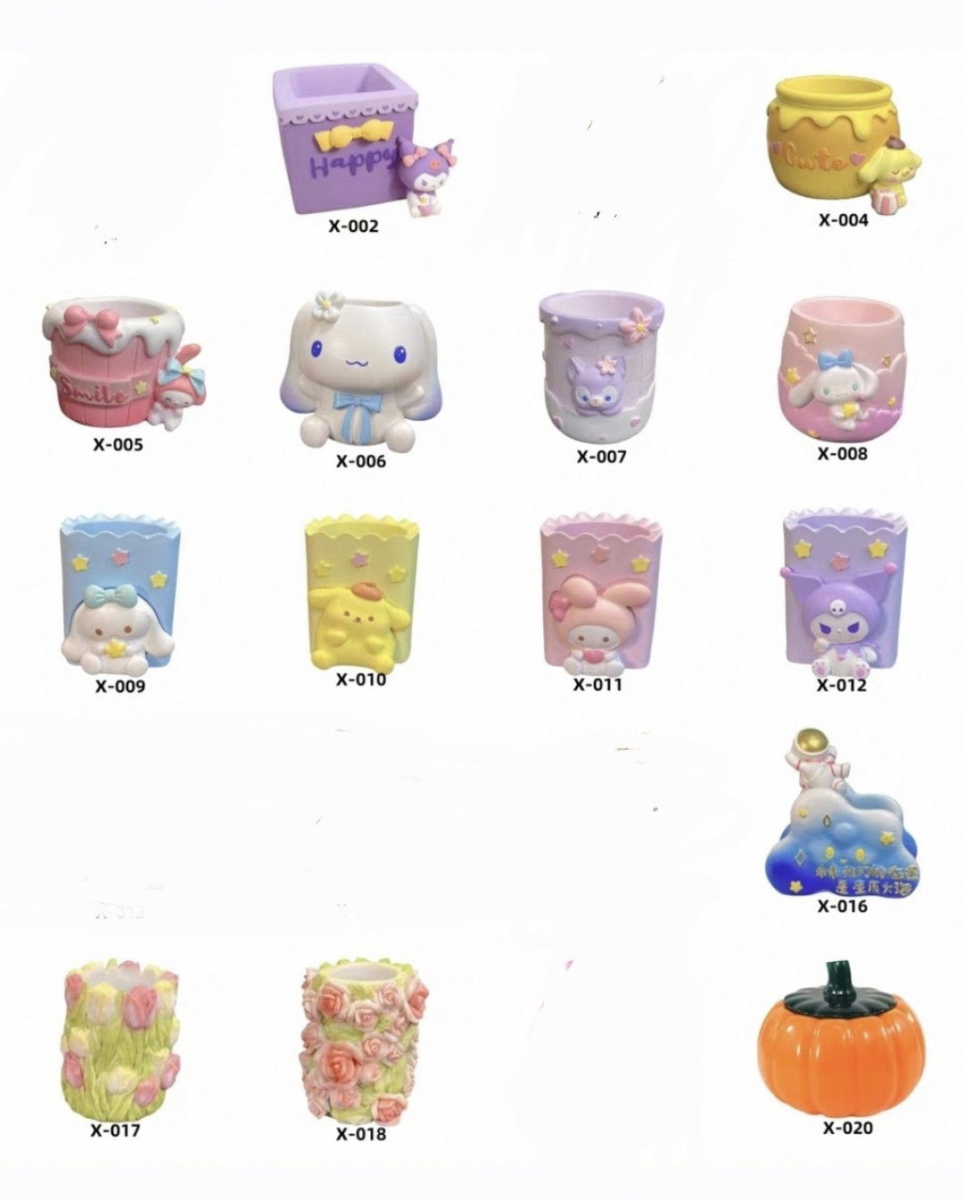 Wholesale Clay Stationary Holder Painting_2