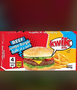 MPS20- Beef Jumbo Burger Kwik Bite 