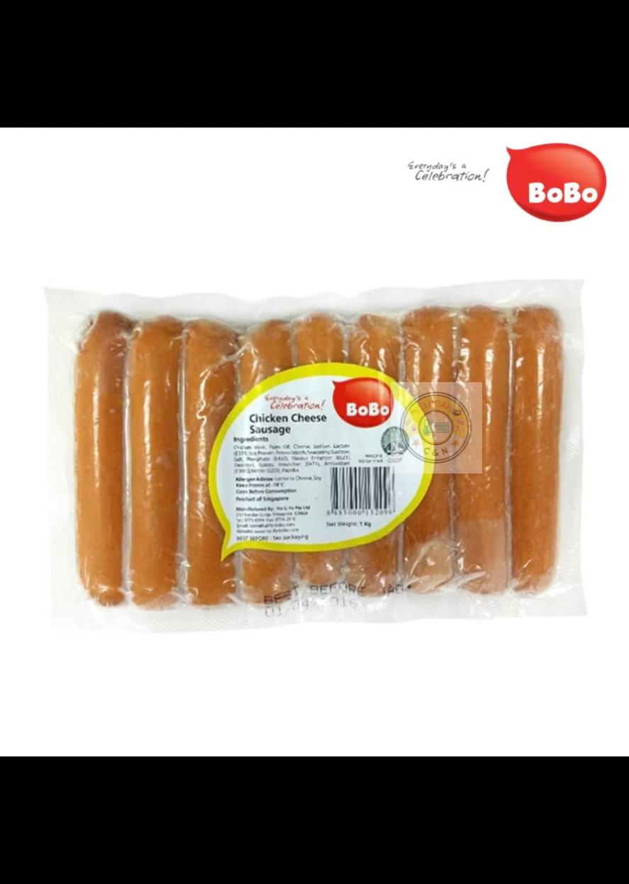 BoBo Chicken Sausage LONG Original/Cheese (Halal)_1