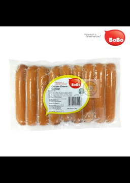 BoBo Chicken Sausage LONG Original/Cheese (Halal)