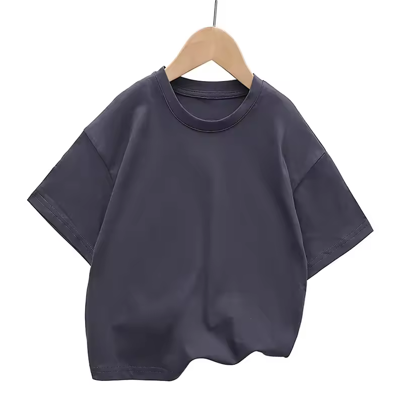 Camiseta de manga curta vintage lavada estilo rua americana, ajuste solto, algodão puro pesado, logotipo personalizável, top casual