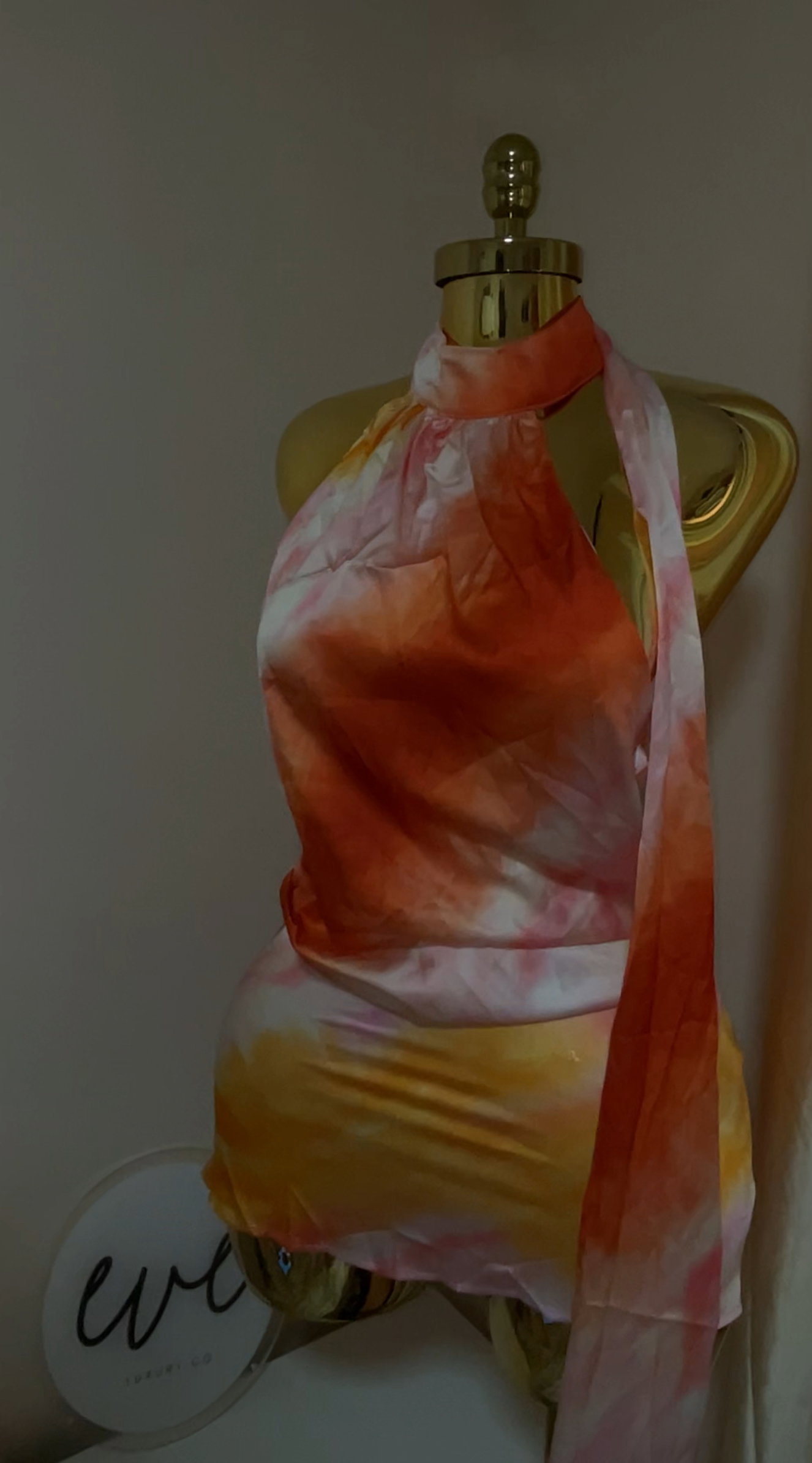 Tie-Dye Backless Dress_1
