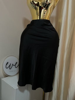 Midi Satin Skirt
