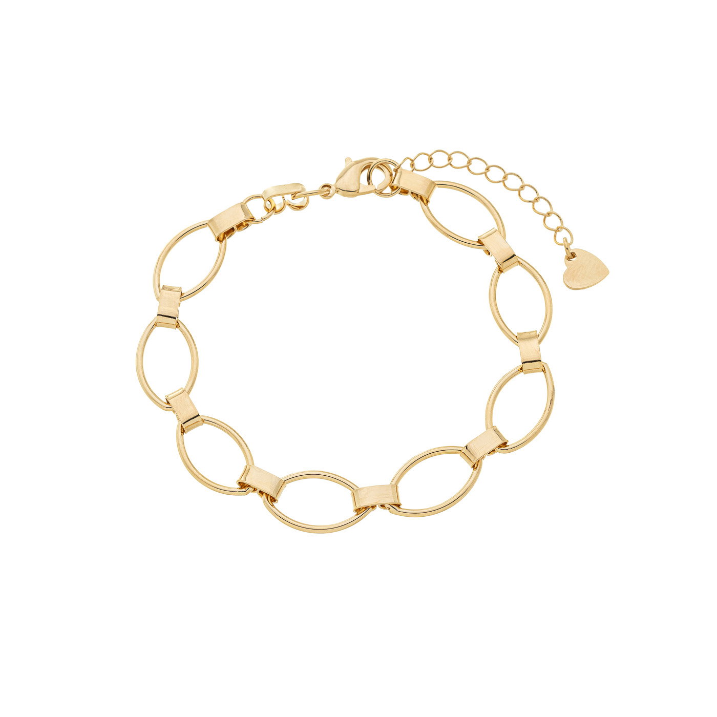 Pulseiras Navetes Vazados banhada a Ouro 18k_0