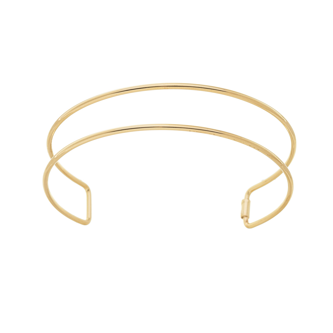 Bracelete Dois Fios banhado a Ouro 18k_0